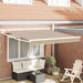 Cortina Retractabilă Bej 350 x 250 cm Poliester și Aluminiu - WALTI WALTI