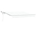Cortina Retractabilă Alb 350 x 250 cm Poliester și metal - WALTI WALTI