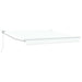Cortina Retractabilă Alb 350 x 250 cm Poliester și Aluminiu - WALTI WALTI