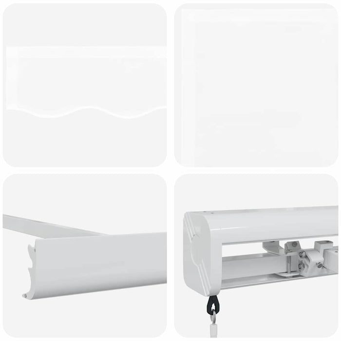 Pergolă manuală retractabilă albă 350 x 250 cm - WALTI WALTI