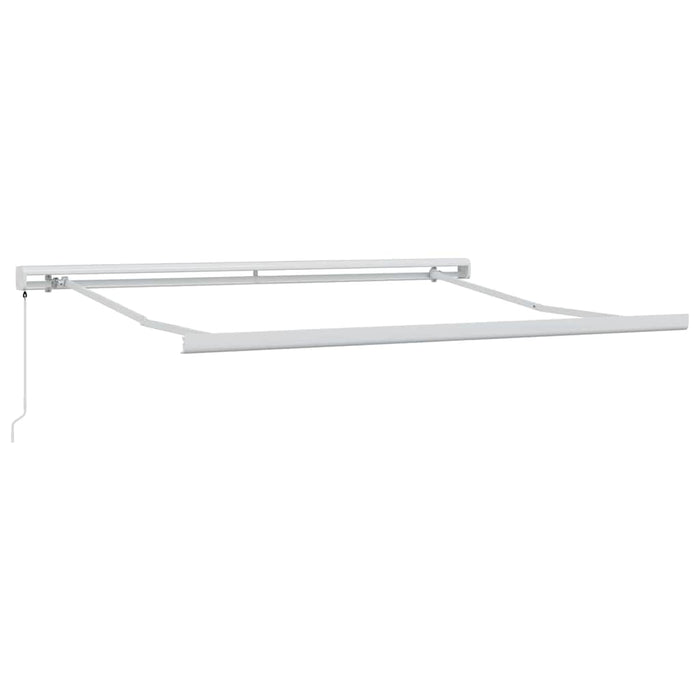 Pergolă manuală retractabilă albă 350 x 250 cm - WALTI WALTI