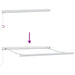 Pergolă manuală retractabilă albă 350 x 250 cm - WALTI WALTI
