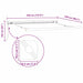 Pergolă manuală retractabilă albă 350 x 250 cm - WALTI WALTI