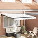 Cortina Retractabilă Manual Alb 350 x 250 cm Poliester și metal - WALTI WALTI