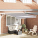 Cortina Retractabilă Manual Gri deschis 350 x 250 cm - WALTI WALTI
