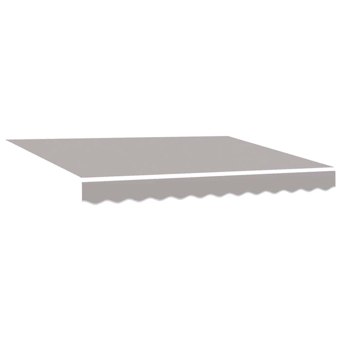 Copertină retractabilă Gri deschis 350 x 250 cm WALTI
