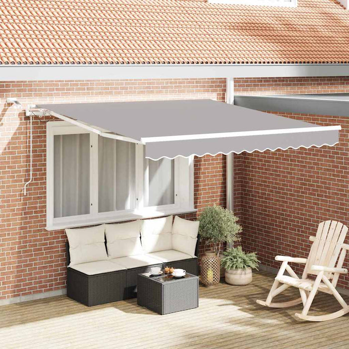 Cortina Retractabilă Gri deschis 350 x 250 cm - WALTI WALTI