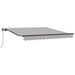 Cortina Retractabilă Gri deschis 350 x 250 cm Poliester și oțel - WALTI WALTI