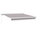 Pergolă retractabilă manuală Gri deschis 350x250 cm - WALTI WALTI