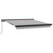 Saună manuală retractabilă , gri deschis, 350 x 250 cm - WALTI WALTI