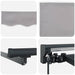 Cortina Retractabilă Manual Gri deschis 350 x 250 cm - WALTI WALTI
