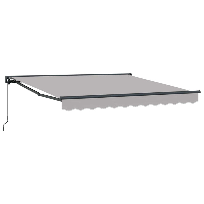 Cadru de copertină Gri deschis 350 x 250 cm WALTI