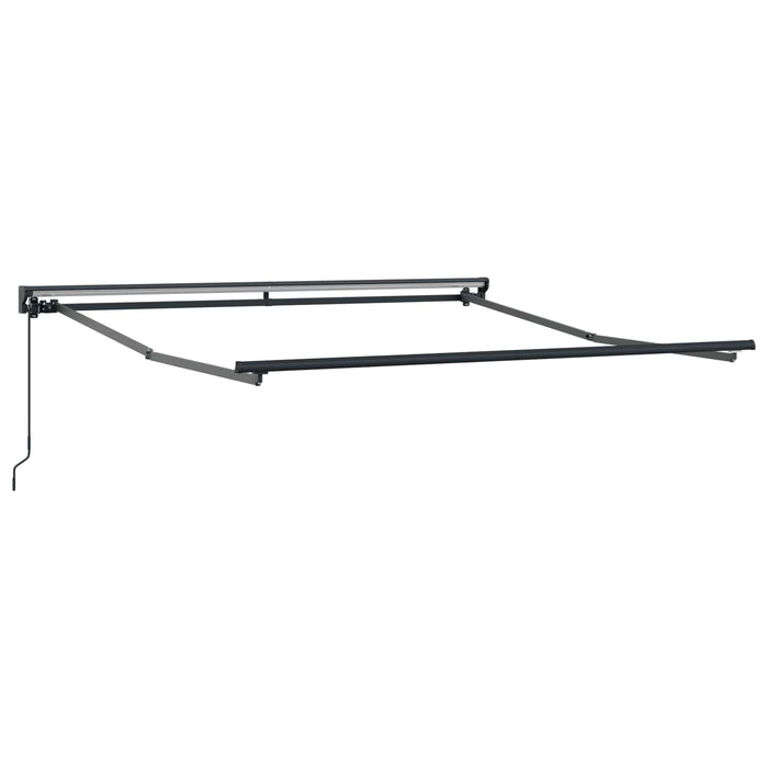 Cadru de copertină Gri deschis 350 x 250 cm WALTI