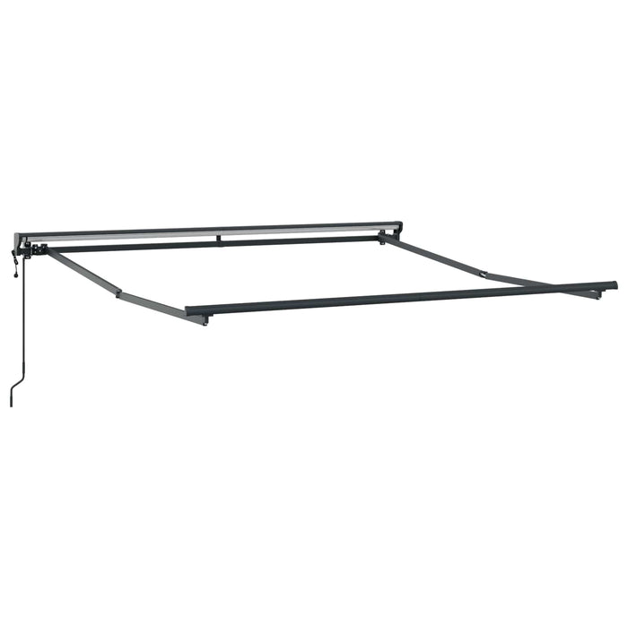 Cadru de copertină Gri deschis 350 x 250 cm WALTI