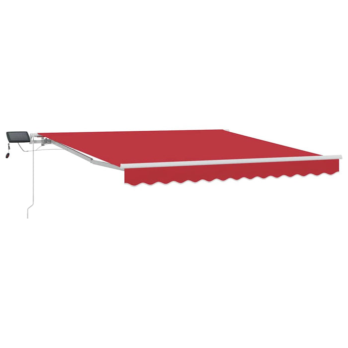 Cortina Retractabilă Roșu 350 x 250 cm Material textil și oțel - WALTI WALTI