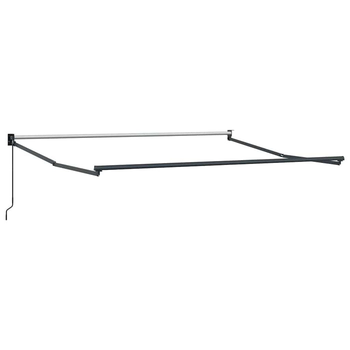 Cortina Retractabilă Roșu 350 x 250 cm Poliester și Aluminiu - WALTI WALTI