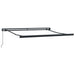 Obloane retractabile manuale roșii 350x250 cm - WALTI WALTI