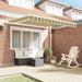 Cortina Retractabilă Verde și galben 350 x 250 cm țesătură - WALTI WALTI