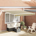 Cortina Retractabilă Verde și galben 350 x 250 cm - WALTI WALTI