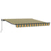 Cortina Retractabilă Manual Verde și galben 350 x 250 cm - WALTI WALTI