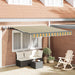 Cortina Retractabilă Verde și galben 350 x 250 cm țesătură - WALTI WALTI