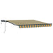 Cortina Retractabilă Verde și galben 350 x 250 cm țesătură - WALTI WALTI