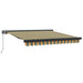 Cortina Retractabilă Multicolour 350 x 250 cm Stofă și Metal - WALTI WALTI