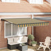 Cortina Retractabilă Manual Verde și galben 350 x 250 cm - WALTI WALTI