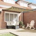Cortina Retractabilă Manual Verde și galben 350 x 250 cm - WALTI WALTI