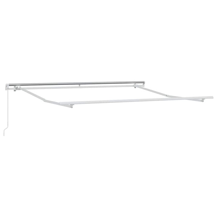 Cortina Retractabilă Manual Verde și alb 350 x 250 cm WALTI