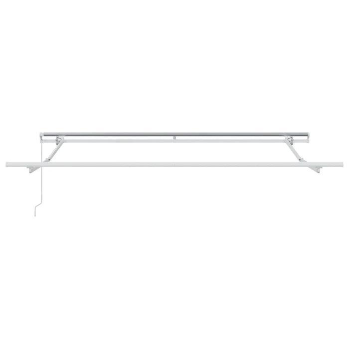 Cortina Retractabilă Manual Verde și alb 350 x 250 cm WALTI
