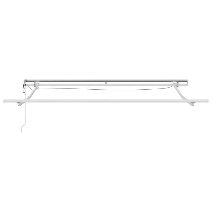 Cortina Retractabilă Verde și alb 350 x 250 cm - WALTI WALTI