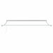 Cortina Retractabilă Manual Verde și alb 350 x 250 cm - WALTI WALTI