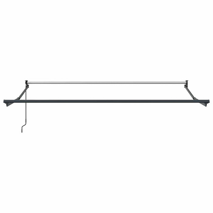 Cortina Retractabilă Manual Verde și alb 350 x 250 cm țesătură - WALTI WALTI