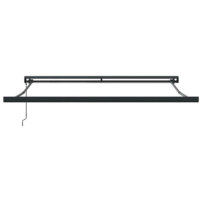 Copertină Verde și alb 350 x 250 x 165 cm Poliester și Aluminiu - WALTI WALTI