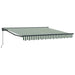 Cadru de copertină Manual Verde și alb 350 x 250 cm - WALTI WALTI