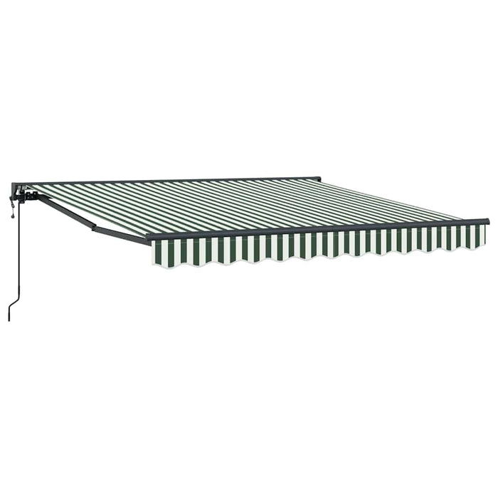 Cadru de copertină Verde și alb 350 x 250 cm - WALTI WALTI