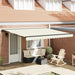Cortina Retractabilă Crem 400 × 300 cm Poliester și metal - WALTI WALTI