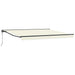 Cortina Retractabilă Crem 400 × 300 cm Poliester și metal - WALTI WALTI