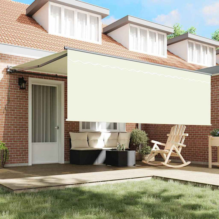 Cortina Retractabilă Manual Bej 400 × 300 cm Poliester - WALTI WALTI
