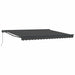 Cortina Retractabilă Antracit 400 × 300 cm Poliester și metal - WALTI WALTI