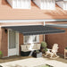 Feredde Electrică 4 x 3 m Antracit 100% Polyester - WALTI WALTI