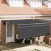 Cortina Retractabilă Antracit 400 × 300 cm Poliester, Aluminiu - WALTI WALTI