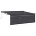 Cortina Retractabilă Antracit 400 × 300 cm Poliester, Aluminiu - WALTI WALTI