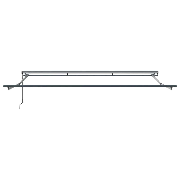 Copertină retractabilă Antracit 400 × 300 cm WALTI