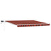 Cortina Retractabilă Manual portocaliu și maro 400 × 300 cm - WALTI WALTI