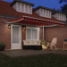 Cortina Retractabilă Portocalie și maro 400 × 300 cm - WALTI WALTI