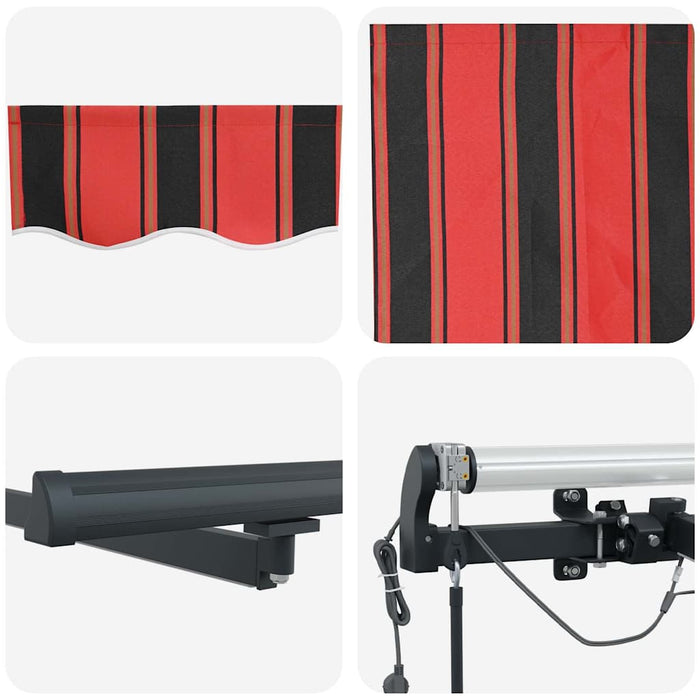 Țesătură pentru copertină cu portocaliu și maro 400 × 300 cm - WALTI WALTI