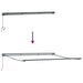 Cortina Retractabilă Maro 400 × 300 cm Aluminiu și țesătură - WALTI WALTI
