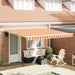 Cortina Retractabilă Manual Galben și portocalie 400 × 300 cm - WALTI WALTI